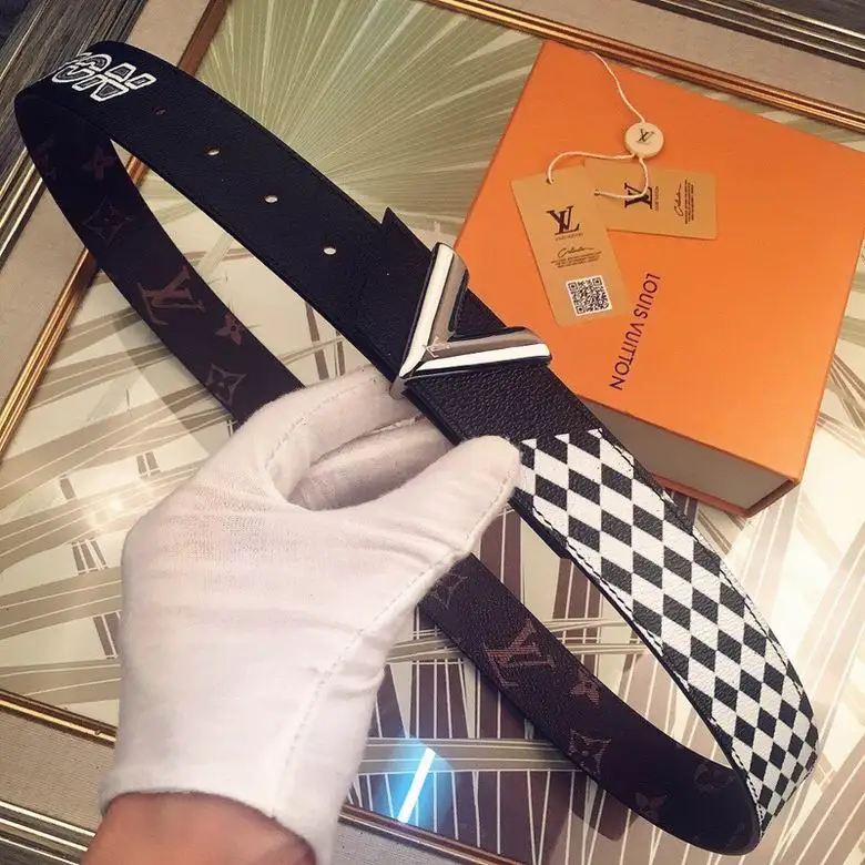 LV Belt 34mmX95-110cm 7D18